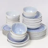 Motel a Miio Geschirr Sets^Melides Stoneblue - 40 Teiliges Set