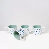 Motel a Miio Tassen & Becher^Nodoa 4Er Set Tasse Mint Mit Punkten