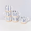 Motel a Miio Tassen & Becher^Nodoa 6Er Set Tasse Weis Blau