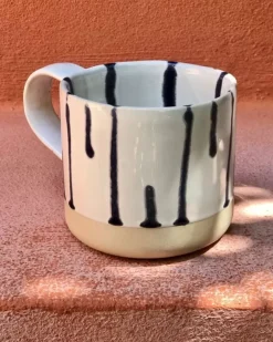 Motel a Miio 6 Teilige Sets^Nodoa 6Er Set Tasse Weis Blau