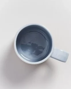 Motel a Miio Große Tassen^Nodoa Tasse Grau Weis Gestreift