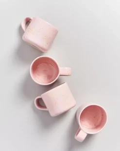 Motel a Miio Große Tassen^Nodoa Tasse Rosa Gesprenkelt