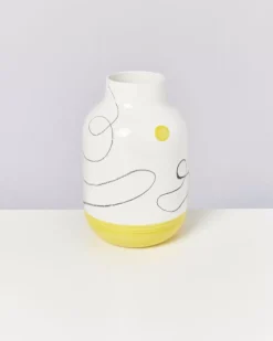 Motel a Miio Nuno L^Nuno Vase L Arts White