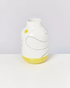 Motel a Miio Nuno L^Nuno Vase L Arts White