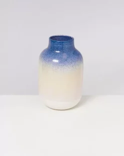 Motel a Miio Nuno L^Nuno Vase L Blau Rosa Gesprenkelt