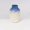 Motel a Miio Vasen^Nuno Vase L Blau Rosa Gesprenkelt