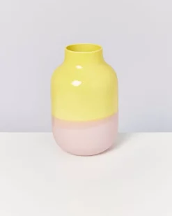 Motel a Miio Nuno L^Nuno Vase L Gelb Rose