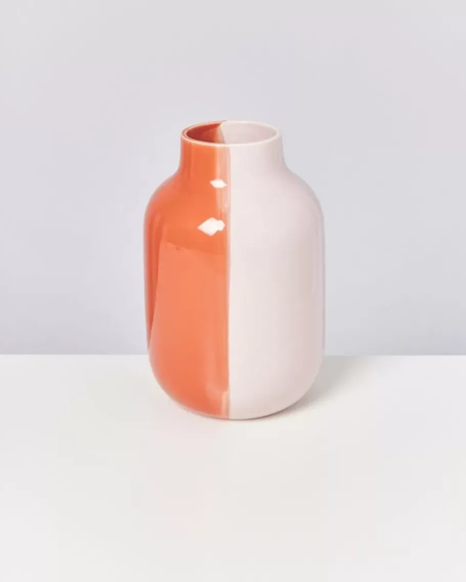 Motel a Miio Vasen^Nuno Vase L Half Coral Rose