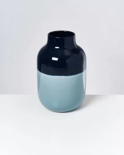 Motel a Miio Vasen^Nuno Vase L Navy Hellblau