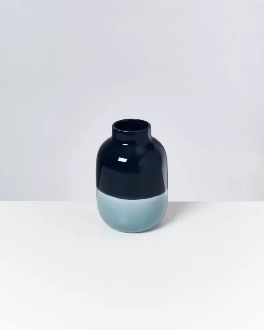 Motel a Miio Vasen^Nuno Vase M Navy Hellblau