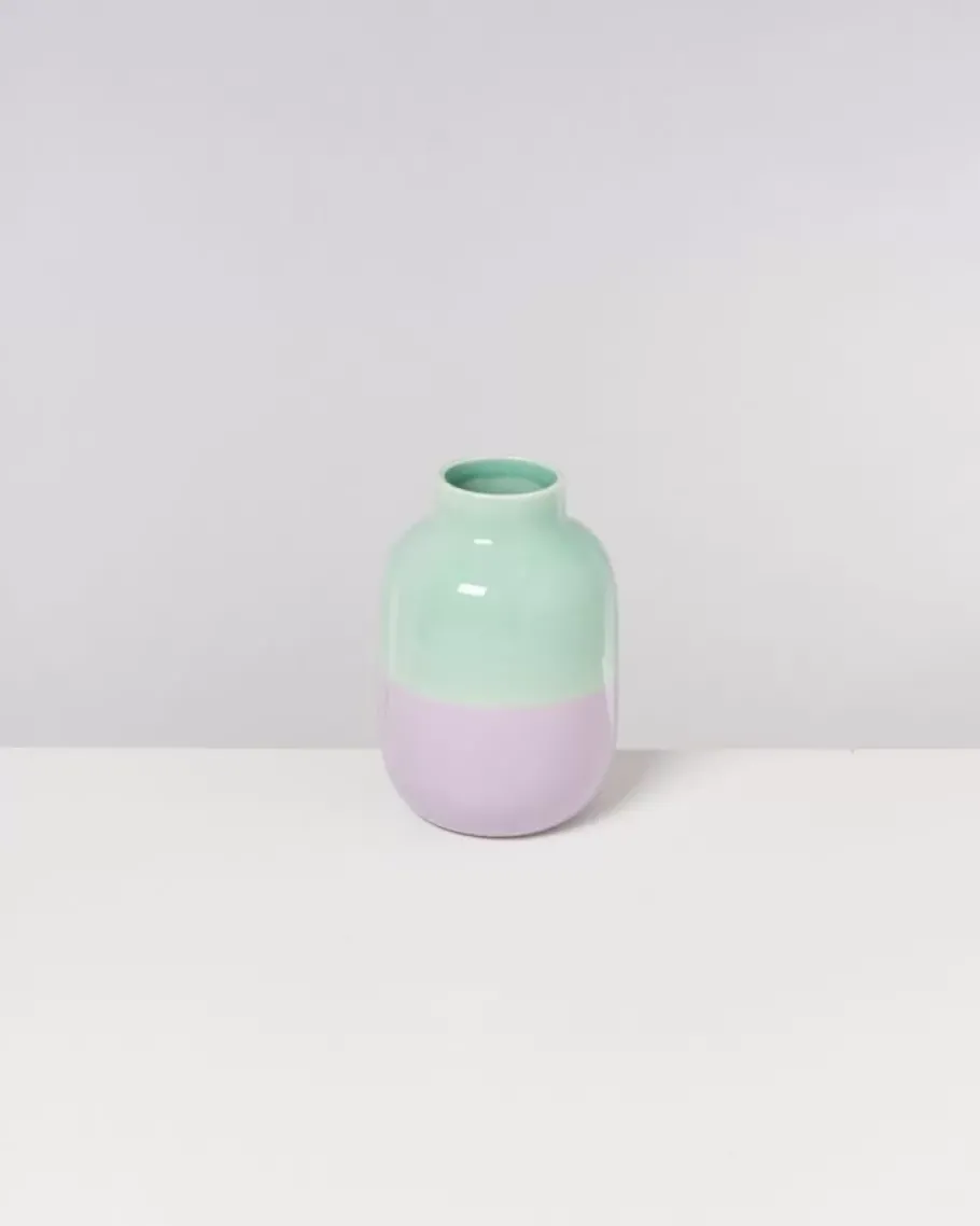 Motel a Miio Vasen^Nuno Vase M Pastellmint Lila