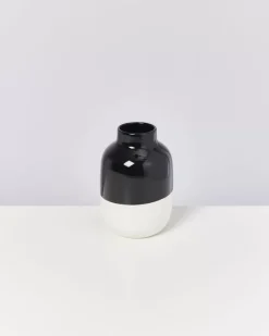Motel a Miio Nuno M^Nuno Vase M Schwarz Weis