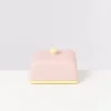 Motel a Miio Butterdosen^Seia Butterdose Rosa Gelb