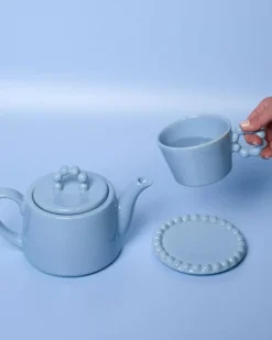 Motel a Miio Tassen & Becher^Seia Untertasse Flor Hellblau