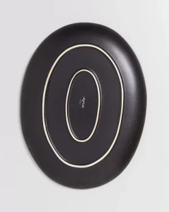 Motel a Miio Servierplatten^Sintra Servierplatte Oval L Schwarz