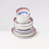 Motel a Miio Geschirr Sets^Verao Blau Orange - 16 Teiliges Set