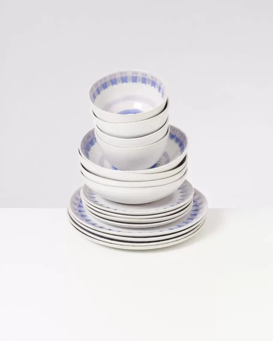 Motel a Miio 16 Teilige Sets^Verao Lila Blau - 16 Teiliges Set