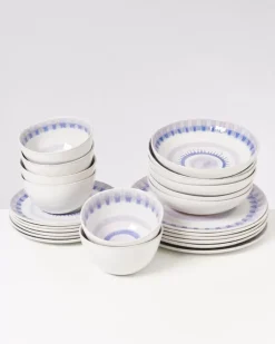 Motel a Miio 24 Teilige Sets^Verao Lila Blau -24 Teiliges Set