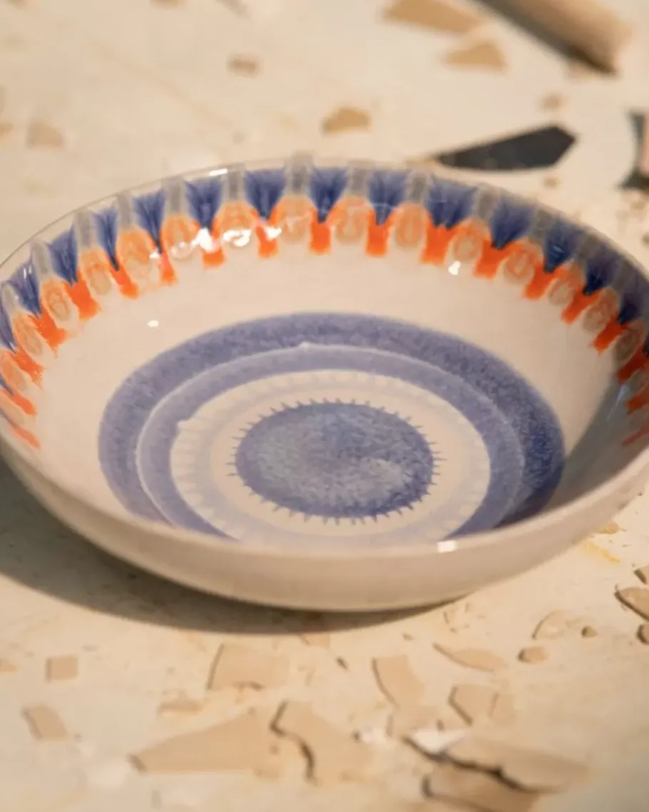 Motel a Miio Pastaschalen^Verao Pastateller Blau Orange