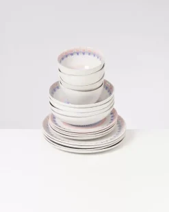 Motel a Miio 16 Teilige Sets^Verao Rosa Blau - 16 Teiliges Set