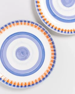 Motel a Miio Servierplatten^Verao Servierplatte Xl Rund Blau Orange