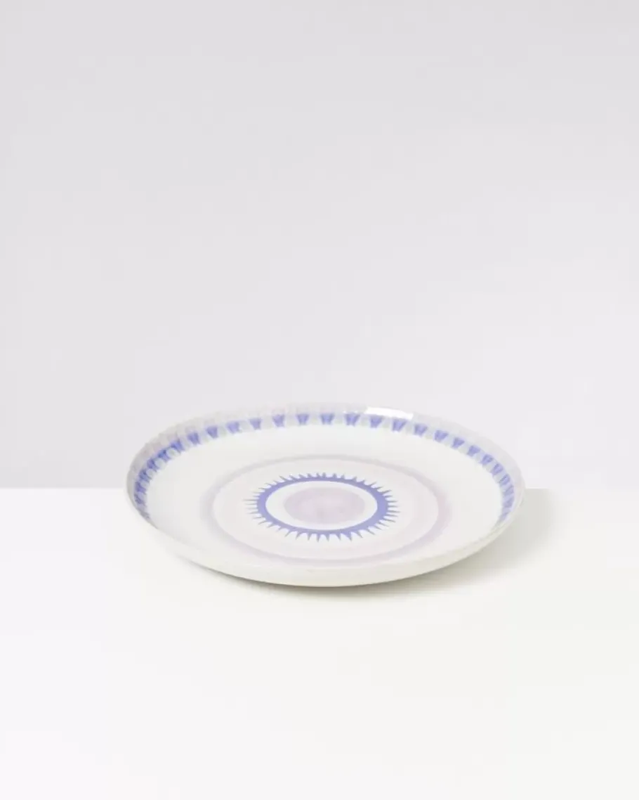 Motel a Miio Servierplatten^Verao Servierplatte Xl Rund Lila Blau